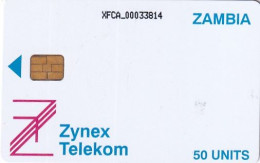 ZAMBIA - Zynex Telecom First Issue 50 Units, CN : XFCA, Used - Zambie