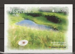 2012 MNH Cept Bosnia Serbian Post Booklet - 2012