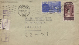 Carta De Tánger A Melilla, El 19/11/42. Marca De Censura Inédita. - Marques De Censures Républicaines