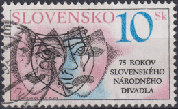 1995 Slowakische Republik ° Mi:SK 220, Sn:SK 208, Yt:SK 180, 75th Anniv. Of Slovakian National Theatre - Oblitérés