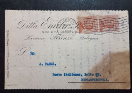 Italy Postal History 1923 Firenze Cancel - Sonstige & Ohne Zuordnung