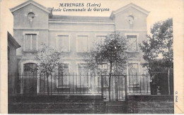 ENSEIGNEMENT Ecoles - 42 - MARINGES : Ecole Communale De Garçons - CPA - Loire - Schools