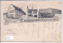 BENFELD- GRUSS AUS BENFELD- GASTHAUS U METZGEREI E. JOHNER- - Benfeld