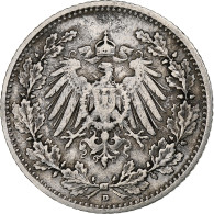 Empire Allemand, 1/2 Mark, 1906, Munich, Argent, TB+, KM:17 - 1/2 Mark