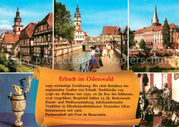 72819183 Erbach Odenwald Teilansichten Stadt Der Elfenbeinschnitzer Altstadt Fac - Erbach