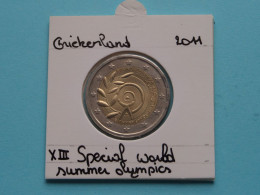 2011 - 2 Euro > XIII SPECIAL WORLD SUMMER OLYMPICS ( Zie / Voir / See > DETAIL > SCANS ) GREECE ! - Grecia