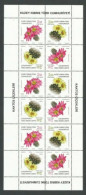 Türkisch Zypern 2019**, Kakteenblüten (12-er Bogen  / Turkish Cyprus 2019, MNH, Cactus Flowers (Sheet Of 12) - Other & Unclassified