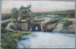 USA UNITED STATES LEBANON PENNSYLVANIA OLDEST TUNNEL KARTE CARD POSTCARD CARTE POSTALE ANSICHTSKARTE CARTOLINA POSTKARTE - Atlanta