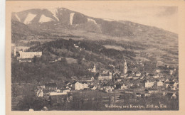 E4076) WOLFSBERG Mit Koralpe - Kärnten  - Franz Knollmüller 1946 - Wolfsberg