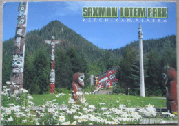 USA UNITED STATES ALASKA KETCHIKAN SAXMAN TOTEM PARK KARTE CARD POSTCARD CARTE POSTALE ANSICHTSKARTE CARTOLINA POSTKARTE - Atlanta