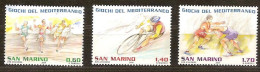 San Marino Saint-Marin 2009 Yvertn° 2194-2196 *** MNH Cote 11,40  € Sport Cyclisme Lutte - Unused Stamps