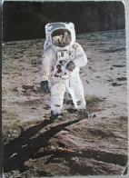 USA UNITED STATES MISC MAN ON THE MOON APOLLO ASTRONAUT CARD POSTCARD CARTE POSTALE ANSICHTSKARTE CARTOLINA POSTKARTE - Atlanta