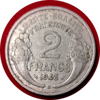 1948 B - 2 Francs Morlon Aluminium-magnésium - France - 2 Francs
