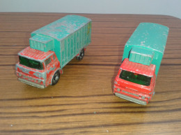 Lot De Camions Lesney Matchbox D Occasion Camion - Other & Unclassified