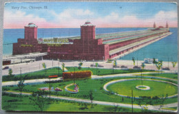 USA UNITED STATES ILLINOIS CHICAGO NAVY PIER RIVER KARTE CARD POSTCARD CARTE POSTALE ANSICHTSKARTE CARTOLINA POSTKARTE - Atlanta