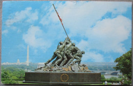 USA UNITED STATES VIRGINIA ARLINGTON MARINE CORPS WAR MEMORIAL POSTCARD CARTE POSTALE ANSICHTSKARTE CARTOLINA POSTKARTE - Atlanta