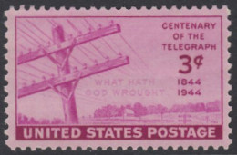 !a! USA Sc# 0924 MNH SINGLE (a2) - Telegraph - Ungebraucht