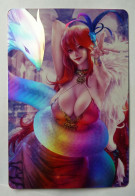 CARTE SEXY GIRL MANGA MINT HOLO PRISM Girl Waifu Tiamat Goddess - Sonstige & Ohne Zuordnung