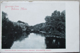 USA UNITED STATES MASSACHUSETTS BILLERICA CONCORD RIVER CARD POSTCARD CARTE POSTALE ANSICHTSKARTE CARTOLINA POSTKARTE - Atlanta