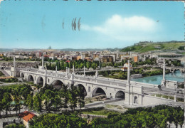 Cartolina Roma - Panorama - Ponte Della Liberta' - Multi-vues, Vues Panoramiques