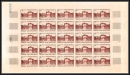 France N°939 Chateau Versailles Castle Non Dentelé ** MNH Imperf Feuille Sheet 1952 (ref GV23) - 1951-1960