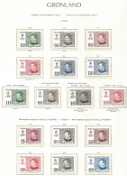 Greenland  1973-1989 15 Different Stamps, Queen Margrethe II  MNH(**) - Verzamelingen & Reeksen