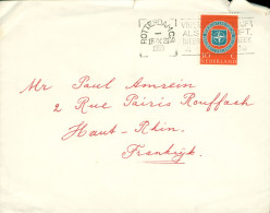 Pays Bas Holland Hollande Nederland 1959 Rotterdam  Timbre Sur Enveloppe Bon état - Otros & Sin Clasificación