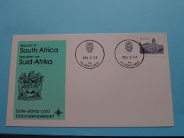 RSA Republic Of SOUTH AFRICA / SUID-AFRIKA 1985 Pilgrim's Rest ( Date-stamp Card > Voir / See SCAN ) Blanco Rug ! - Other & Unclassified
