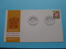 RSA Republic Of SOUTH AFRICA / SUID-AFRIKA 1980 Grahamstown ( Date-stamp Card > Voir / See SCAN ) Blanco Rug ! - Otros & Sin Clasificación