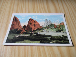 CPA Colorado (Etats-Unis).General View Of The Garden Of The Gods. - Colorado Springs