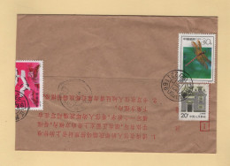 Chine - Jiangsu - Sishan Dian Chang (suo) - 1993 - Lettres & Documents