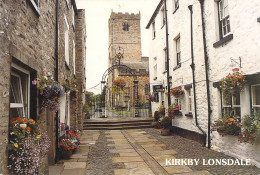 Kirkby Lonsdale - Church Street Et Eglise Sainte Marie - Andere & Zonder Classificatie