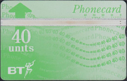 UK - British Telecom L&G  BTD039 - 8th Issue Phonecard Definitive - 40 Units - 204A - BT Emissions Définitives