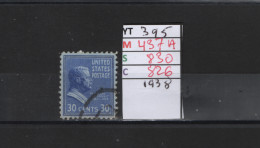 PRIX FIXE Obl 395 YT 437A MIC 830 SCO 826 GIB Théodor  Roosevelt 1938  58A/02 - Usados