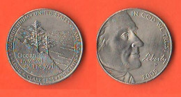 America  5 Cents 2005 P Ocean In View USA Five Cents America Nickel Coin   XXX - Gedenkmünzen