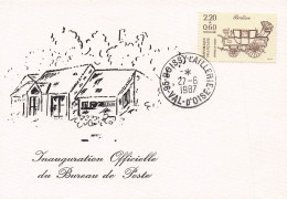 Carte Semie Moderne GRAND Format De BOISSY L'AILLERIE - Boissy-l'Aillerie