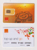 UNITED KINGDOM - Orange SIM With Chip And Magnetic Top Up Unused  Phonecards - Other & Unclassified