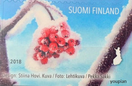 Finland 2018, Berries, MNH Single Stamp - Ungebraucht