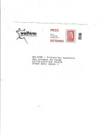 57 METZ Postreponse Marianne L'engagée Rouge PRIO WELFARM 339124    (1508) - PAP : Antwoord /Marianne L'Engagée