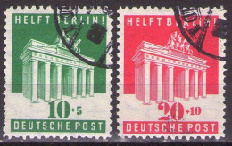 Alliierte Besetzung Bizone Mi 101-102  Helft Berlin USED - Oblitérés