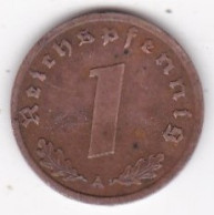 1 Reichspfennig 1939 A BERLIN. Bronze - 1 Reichspfennig