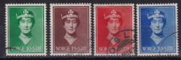 NORWAY 1939 - Canceled - Mi 203-206 - Used Stamps