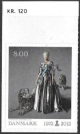 Denmark Danmark Dänemark 2012 Queen Margrethe Mi.No. 1692 MNH ** Neuf Postfrisch Self Adhesif - Ongebruikt