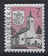 Slovakia 1997  Cities; Martin (o) Mi.284 - Oblitérés