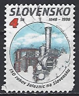 Slovakia 1998  150th Ann.of Slovakian Railway (o) Mi.314 - Used Stamps