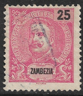 Zambezia – 1903 King Carlos 25 Réis Used Stamp - Zambezië