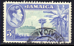 Jamaica 1938 KGV1 3d Bananas Used SG 126 ( D1397 ) - Jamaïque (...-1961)