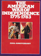 Livre Revue - American War Of Independence 1775-1783 - Guerre D'Indépendance - USA Etats-Unis - 1974 - Guerre Che Coinvolgono US