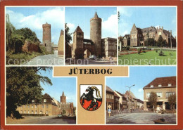 72519180 Jueterbog Stadtmauer Zinnaer Tor Friedrich Schiller Oberschule Dammtor  - Jüterbog