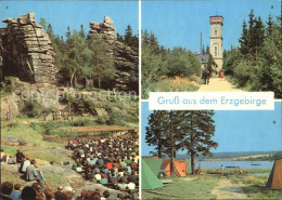 72518249 Ehrenfriedersdorf Erzgebirge Naturbuehne Greifensteine Felsen Stauweihe - Ehrenfriedersdorf